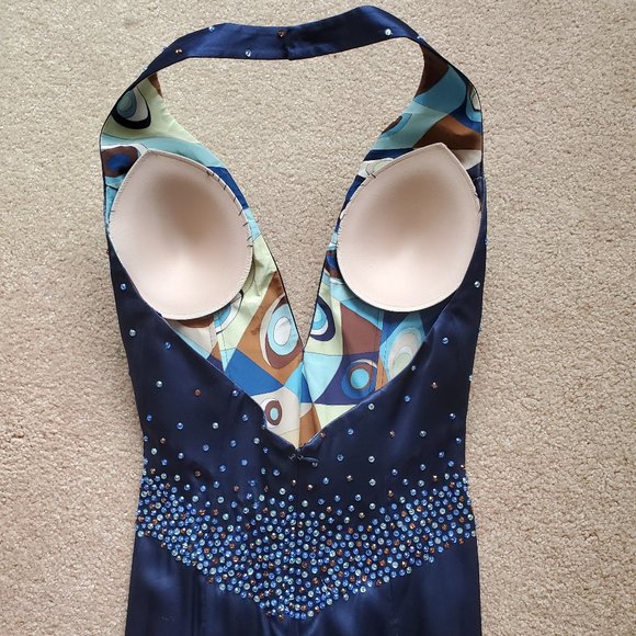 Tony Bowls Evening / Pageant Gown, with flaws (was $4,200 new!!!), Size 0 - Picture 5 of 11